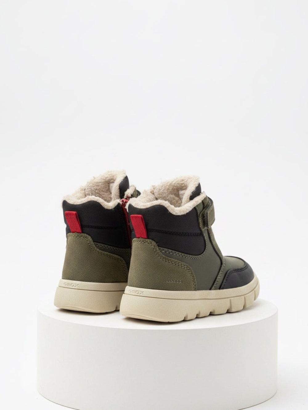 Geox Green& Black Water proof Winter Ankle Boots